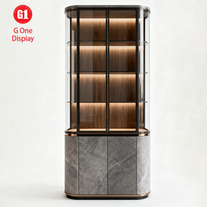 Diseño Moderno de Vitrina para Joyería, Mostrador de Joyería Blanco, Muebles para Tienda de Joyería de Oro y Diamantes - Product Image 4