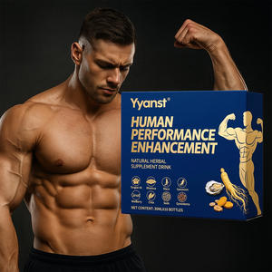 Bebida Líquida Natural de Huangjing, Cordyceps, Ginseng y Vitamina E, OEM/ODM, Apoyo Energético, Anti-Fatiga, Refuerzo Inmunológico para Hombres - Product Image 1