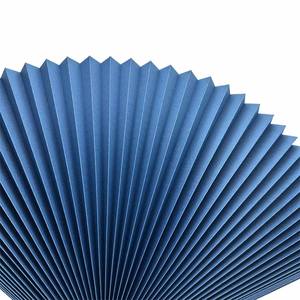 Persianas plisadas, cortina plisada, tela plisada de sombra para decoración del hogar de lujo, venta al por mayor, cortina de balcón de vidrio, resistencia UV - Product Image 1