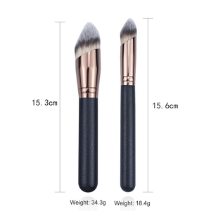 Pinceau <span class=keywords><strong>de</strong></span> maquillage professionnel à logo personnalisé, poils synthétiques doux, pour anticernes, fond <span class=keywords><strong>de</strong></span> <span class=keywords><strong>teint</strong></span> et blush – Nouvelle collection très prisée - Product Image 5