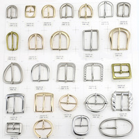Usine en gros simple broche de remplacement boucle de ceinture en alliage de Zinc boucle de ceinture 35mm 38mm 40mm