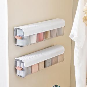 กล่องเก็บของพลาสติกแบบติดผนัง แบ่งช่องได้ สำหรับเก็บชุดชั้นใน ถุงเท้า หรือเครื่องปรุงในครัว - Product Image 3