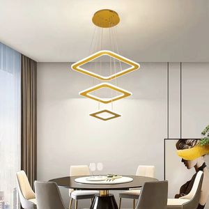 Lámpara colgante de hierro moderna clásica 2026 para restaurante, comedor, Bar, mostrador, 150W, 3CCT, lámparas colgantes de araña para alojamiento en casa - Product Image 2