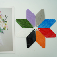 DIY Découpe Laser Paillettes PMMA Conseil Verre Organique Brillant Nacré Acrylique Feuille Perle-Feuilles De Plastique