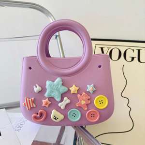 Hot Selling EVA Tote Bags Children EVA Holes Handbag DIY <b>Accessories</b> <b>Beach</b> Bag - Product Image 5