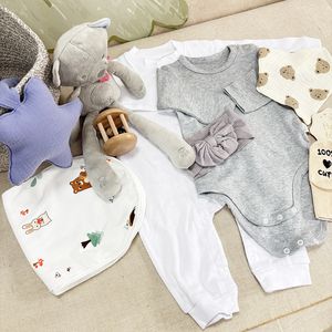 Conjunto de Ropa Casual para Recién Nacido, Caja de Regalo para Baby Shower, Conjunto de 11 Piezas que Incluye Cesta de Regalo con Almacenamiento - Product Image 2