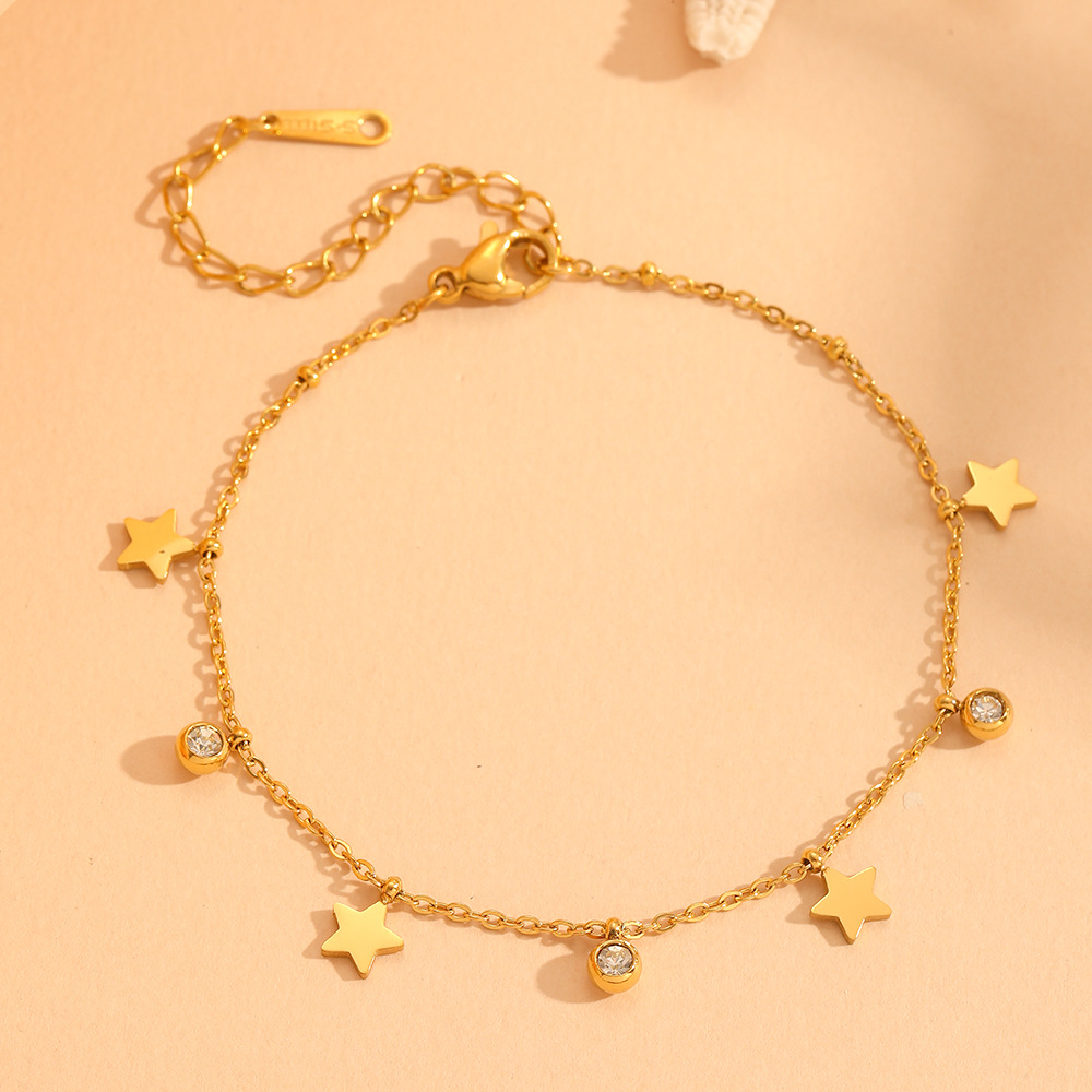 Bracciale con diamanti multi-stella