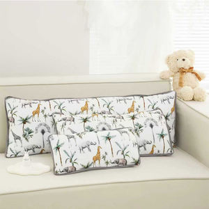 หมอนรองตัวเด็กทารก Tencel ขายส่ง OEM, ชุดหมอนคู่หูเด็กเล็กที่นุ่มสบาย ผลิตจากใยไผ่ผสมสแปนเด็กซ์, หมอนเพื่อนนอนสำหรับเด็ก - Product Image 1