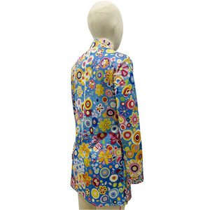 Costume da Donna Anni '70 per <span class=keywords><strong>Halloween</strong></span>, Stile Hippie Psichedelico, Vintage Floreale a Maniche Lunghe per Carnevale, Danza, Feste a Tema Estremo Oriente - Product Image 3