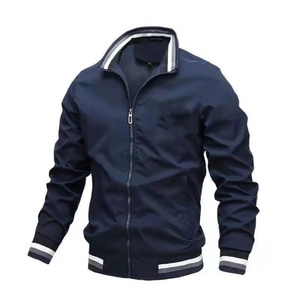 Autumn Fashion <b>Men's</b> Quilted <b>Jacket</b> <b>Canvas</b> Stand Collar Eco-Friendly Outdoor Casual Streetwear Top - Product Image 4