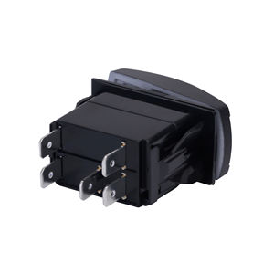 Interrupteur <span class=keywords><strong>à</strong></span> bascule WINCH in WINCH OUT, interrupteur <span class=keywords><strong>à</strong></span> bascule <span class=keywords><strong>à</strong></span> 3 positions, momentané ON/OFF/ON, 20A 12V DC, interrupteur marin étanche avec câbles pour VTT, UTV, VR - Product Image 4