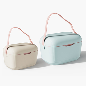 6QT/12QT/20QT Waterproof <b>Cooler</b> <b>Box</b> Multifunctional Fresh-keeping Long-distance Transport <b>Ice</b> Chest <b>Box</b> with Brick - Product Image 2