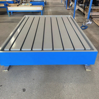 Table de travail en fonte de haute qualité avec rainures en T pour travaux de soudage