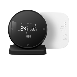 <span class=keywords><strong>Thermostat</strong></span> intelligent sans fil WiFi RF433, commande vocale par application, pour chauffage au sol par eau, <span class=keywords><strong>chaudière</strong></span> à <span class=keywords><strong>gaz</strong></span> avec récepteur - Product Image 1