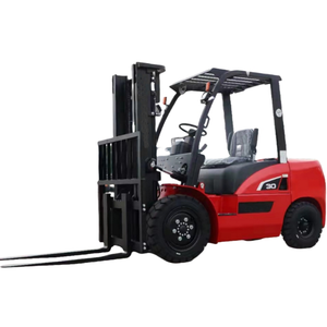 Carretilla elevadora contrapesada diésel portátil de 3 toneladas de alta calidad, combustión interna de China, 1 año de garantía - Product Image 1