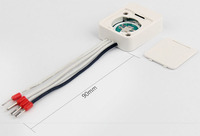 MiBoxer Mi Light PUSH2 2.4GHz RF Contrôleur sans fil RF pour gradation RGB CCT, télécommande de transmission sans fil