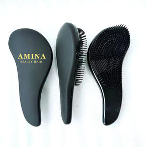 Brosse à cheveux en plastique de mode compacte <span class=keywords><strong>pour</strong></span> femmes masseur <span class=keywords><strong>SPA</strong></span> rembourré peigne à cheveux outil de coiffure - Product Image 4