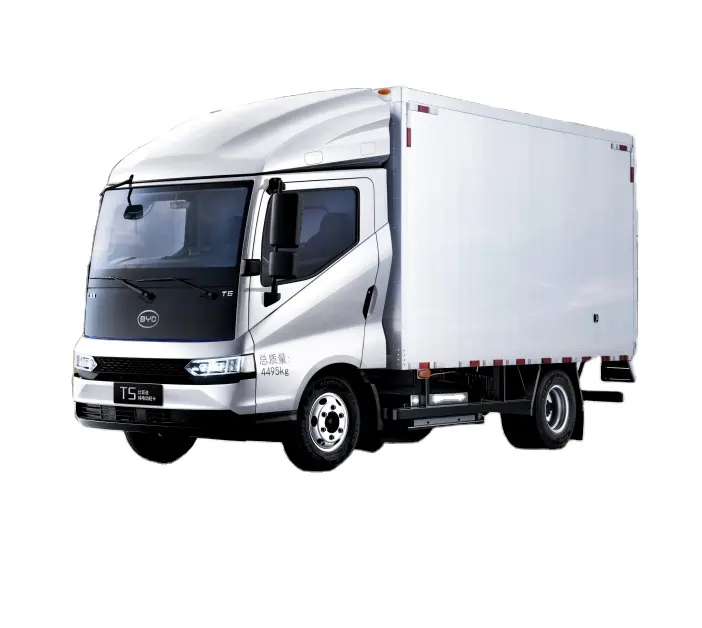 רכב משומש מתאים ל-2024 BYD T5 משאית קלת מטען חשמלית ואן משאית קלה היברידית וחשמלית טהורה למכירה במחיר זול