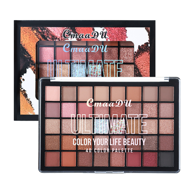 Palette de fards à paupières 40 couleurs