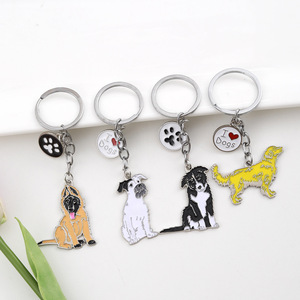 Dachshund Metal <b>Keychain</b> Cartoon Dog Pendant Zinc Alloy Souvenir Gift for Pet Lovers - Product Image 4