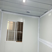 Vente en gros de maisons préfabriquées et personnalisables avec cabine de bureau Maisons faciles à assembler Conteneur d'habitation modulaire préfabriqué