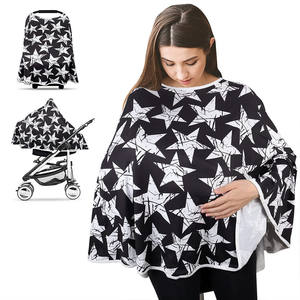 Couvertures <span class=keywords><strong>d</strong></span>'<span class=keywords><strong>allaitement</strong></span> multifonctions pour bébé 100% coton Couvre-<span class=keywords><strong>allaitement</strong></span> en mousseline pour nouveau-né - Product Image 1