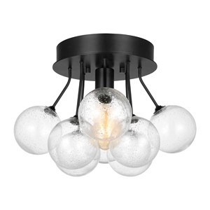 Lámpara de Techo Moderna Minimalista Cilíndrica de Cristal Esmerilado y Cromo |   Iluminación Elegante para Pasillos y Habitaciones de Hotel - Product Image 2