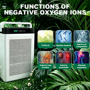 Máquina de Iones de Oxígeno Negativos de Alta Eficiencia y Silenciosa para Ayudar a Dormir, con Eliminación de Formaldehído y Olores, para Uso Doméstico - Product Image 5