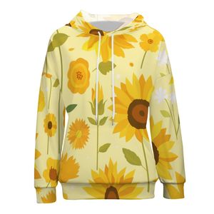 Sudadera con capucha y manga para mujer con imagen personalizada - Product Image 4