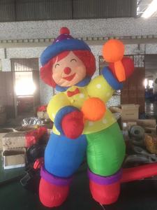 Gonfiabile Clown Cartoon palloncino pubblicità esterna buon prezzo alto far saltare i personaggi dei cartoni animati gigante gonfiabile clown elio - Product Image 6