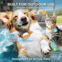 Collier de suivi GPS pour chien en temps réel, longue autonomie de la batterie, design étanche, contrôle par application, géolocalisation intelligente, nylon, plastique, 4G, Beidou, AGPS