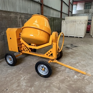 Nouveau petit mélangeur concret mobile portatif à haute efficacité mélangeur de mortier de ciment 350L ou 400L ou 500L - Product Image 5