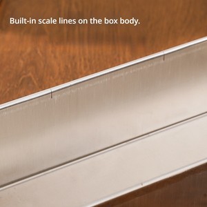 Cercle à mousse rectangulaire pratique pour dessert avec cadre fixe en acier inoxydable pour la pâtisserie créative de gâteaux <span class=keywords><strong>au</strong></span> <span class=keywords><strong>fromage</strong></span> - Product Image 5