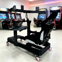 Châssis de simulateur de course en aluminium 40120 fini oxydé, résistant à la corrosion, pour équipement de simulation de course en intérieur à long terme