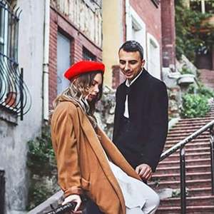 Wholesale <b>Women</b> Premium Wool <b>Beret</b> <b>Hat</b> Winter Keep Warm Caps Classic <b>Hat</b> Solid Color <b>Beret</b> Beanies - Product Image 5