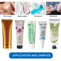 Machine de remplissage et de scellage de tubes souples cosmétiques automatiques pâte de soin de la peau pommade hydratante lotion crème machine de remplissage