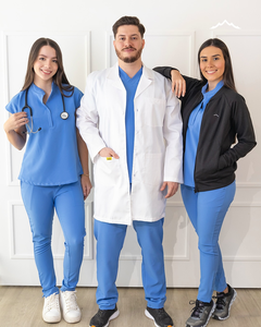 Marca de calidad superior Hospital Scrubs Uniforme Jogger Pantalón Moda Manga corta Scrubs Uniformes Conjuntos Uniforme colorido - Product Image 6