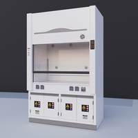 Campana de Extracción de Gases Químicos a Prueba de Explosiones Personalizable, Campana de Extracción Industrial para Laboratorio con Ventilador y Vidrio