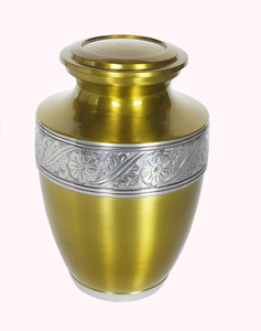 โกศผู้ใหญ่หินอ่อนมันวาวเถ้ากระดูกโลหะ - Product Image 5