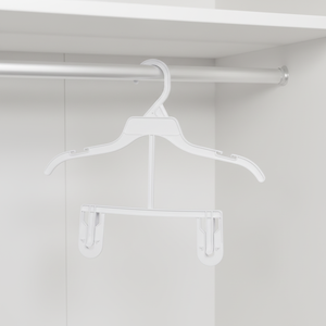 도매 일체형 플라스틱 옷걸이 아동 유아 수영복 바지 보관 휴대용 가방 가정용 옷장 - Product Image 1