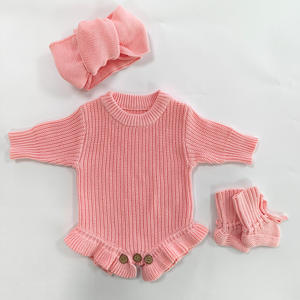 Cadeaux en dropshipping, pull personnalisé, cadeau d'anniversaire, broderie de lettres, combinaison pour bébé, pull pour bébé, combinaison d'escalade pour enfants - Product Image 3