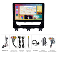 HENGMALL pemutar Radio mobil Android Double Din, pemutar Radio mobil navigasi GPS Carplay FM Stereo BT dasbor untuk Fiat Strada 2012-2016