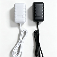 Adaptateur secteur mural de haute qualité 12V 1A 1.5A 15W 100-240V 50/60HZ avec prise EU/US pour bande LED, CCTV, routeur