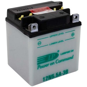 Batería de plomo ácido recargable para motocicleta 5,5ah, batería electrónica para sistemas de carga y arranque - Product Image 1