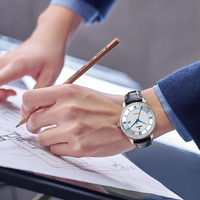 MIYOTA 9015 Mouvement Automatique 34mm Cadran Ouverture 5ATM Acier Inoxydable Saphir Cristal Bas quantité minimale de commande à Personnalisé pour Hommes