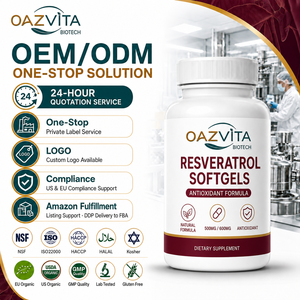 Fabbrica OEM Private Label resveratrolo capsule con NAD + berberina <span class=keywords><strong>quercetina</strong></span> 14 in 1 integratore a base di erbe sano invecchiamento - Product Image 1