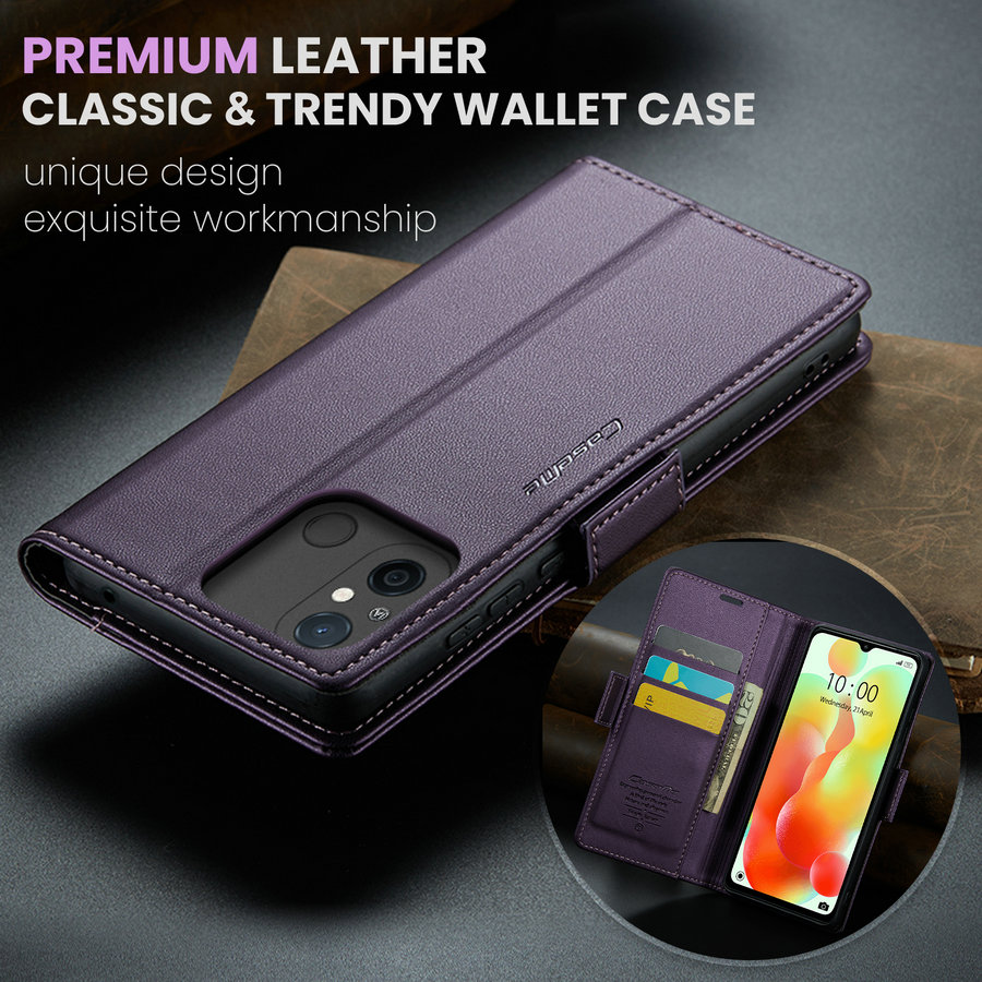 Custodia a Portafoglioin pelle per Xiaomi Redmi 12C / 11A