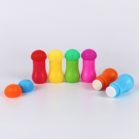 Marqueur à pointe fine lavable de 25 ml, bouteille colorée miniature, pointe large de 18 mm, marqueur à tampon pour enfants, pour enfants de 3 ans et plus
