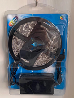 Bande lumineuse LED 54/60 LED, télécommande 24/44 touches, 5050 5V 12V, kit de bande lumineuse LED RGB