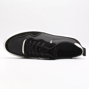 Zapatos Casuales para Hombre de Alta Calidad, Transpirables, Antideslizantes, Negros, con Cordones - Product Image 4